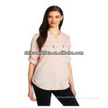 2016 Hot sale low price Casual Woman shirts , women sweater 100% cotton , long cotton Woman Shirt